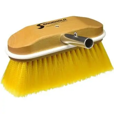 Shurhold 8" Soft Angled Brush Yellow - Image
