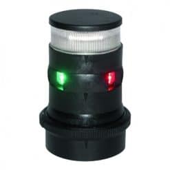 Aqua Signal Series 34 Navigation Lights - Tri-Colour/Anchor (Black)