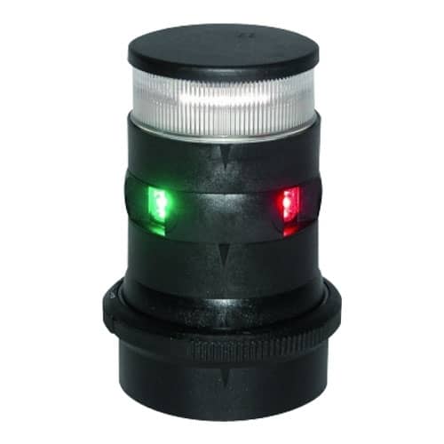Aqua Signal Series 34 Navigation Lights - Tri-Colour/Anchor (Black)