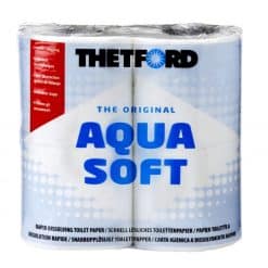 Aqua Soft - Dissolving Toilet Paper 4 Pack - New Image