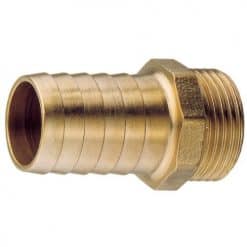 Aquafax Brass Connector 3/8" BSP 13mm Hose - Image
