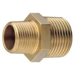 Aquafax Brass Unequal Hex Nipples BSP/T - Image