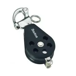 Barton Series 4/5 (54mm) Blocks - Single Snap Shackle + Becket