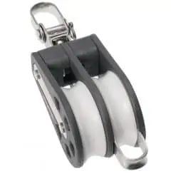 Barton Traditional Series 1 (30mm) Blocks - Double Swivel + Becket