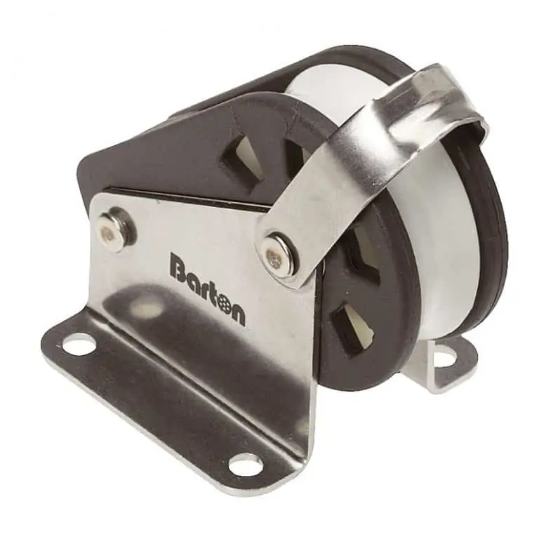 Barton Traditional Series 1 (30mm) Blocks - Single Upright with Fairlead