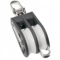 Barton Traditional Series 2 (35mm) Blocks - Double Swivel + Becket