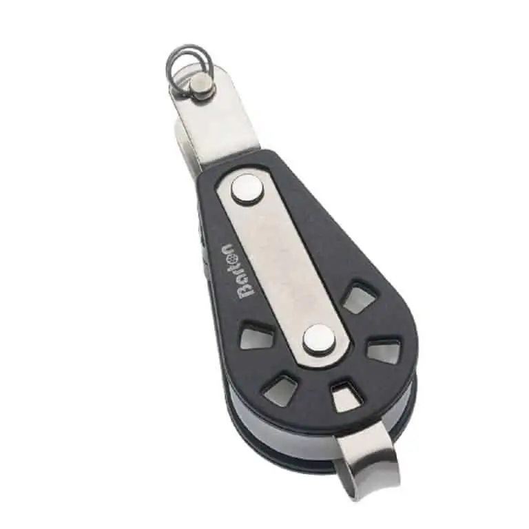 Barton Traditional Series 2 (35mm) Blocks - Single F/Eye Clevis Pin Becket