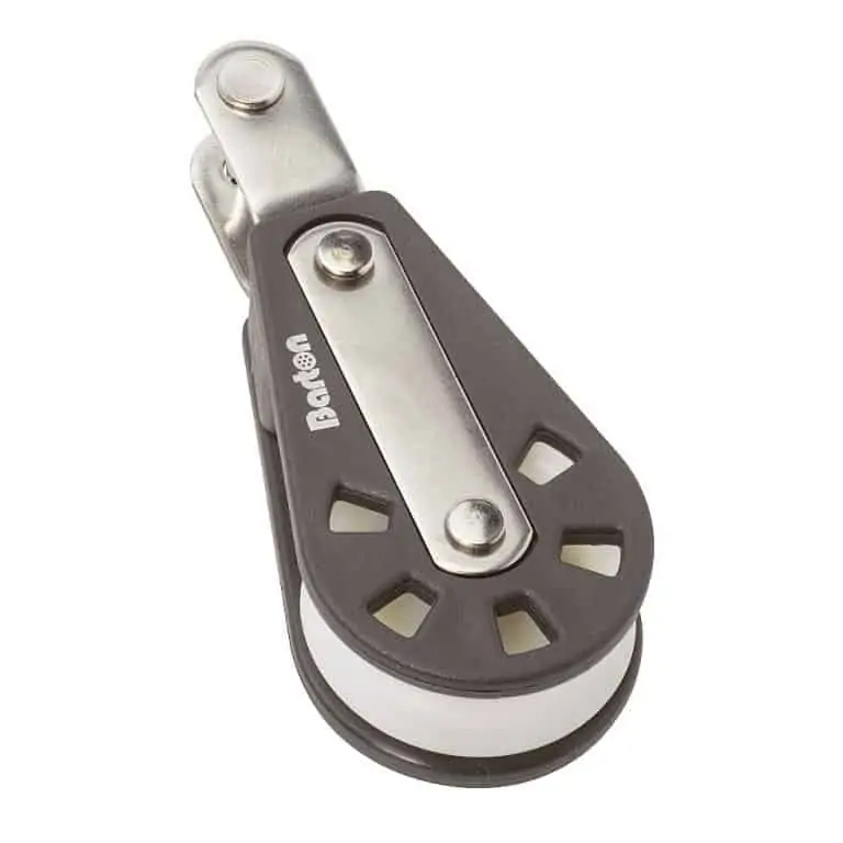 Barton Traditional Series 2 (35mm) Blocks - Single Fixed Eye Clevis Pin