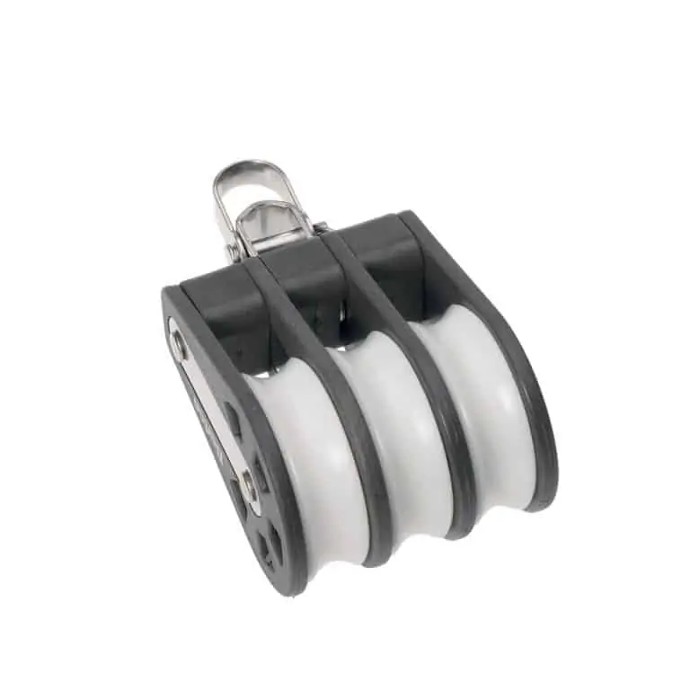 Barton Traditional Series 2 (35mm) Blocks - Triple Reverse Shackle