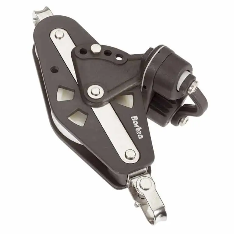 Barton Traditional Series 3 (45mm) Blocks - Fiddle Swivel + Becket + Cam