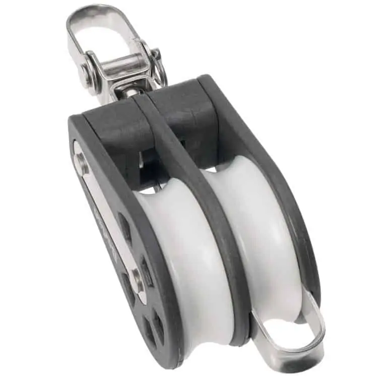 Barton Traditional Series 4 (58mm) Blocks - Double Swivel + Becket