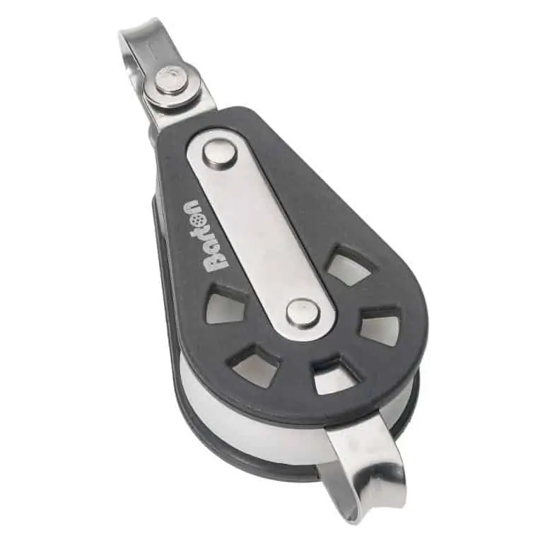 Barton Traditional Series 4 (58mm) Blocks - Single Swivel + Becket