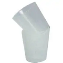 Blue Gee Polythene Graduated Pot 50ml - B/GEE P'THENE GRAD POT 50ML