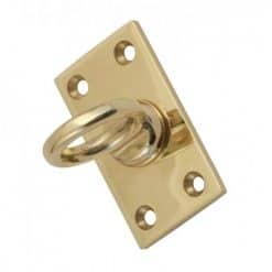 Nauticalia Brass Supporting End Eye Plate - Image