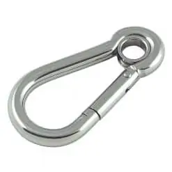 Carbine Budget Hook with Eye - Stainless Steel - Image