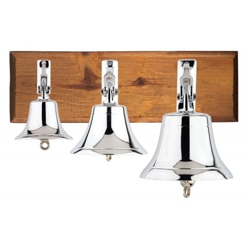 Chrome Plated Ships' Bells - Image