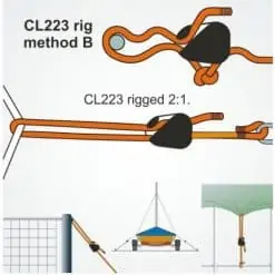 Clamcleat CL223 Loop Cleat - Image