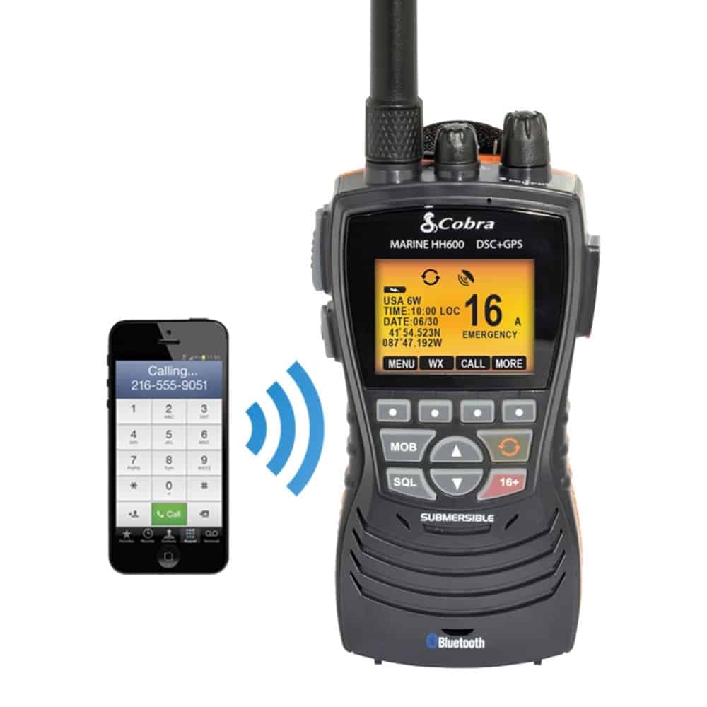 GX600DB - VHF Marine Radio with DSC - Black