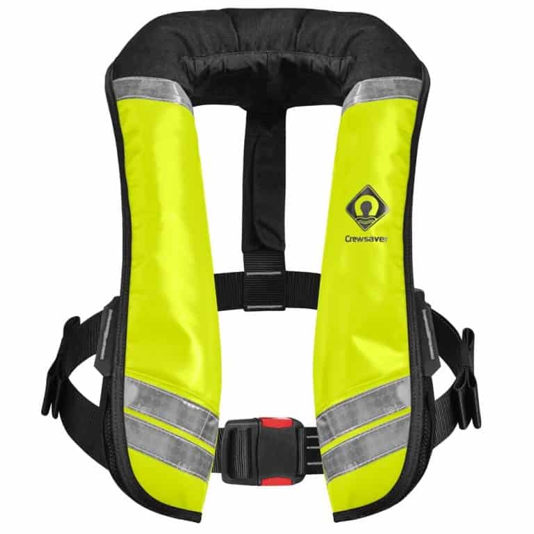 Crewsaver Crewfit 150N XD Commercial Lifejacket Workvest - Wipe Clean Yellow