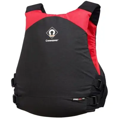Crewsaver PRO 50 CE ライフジャケット 黒/赤 ｸﾙｰｾｰﾊﾞｰ Pro 50Nｻｲﾄﾞｼﾞｯﾌﾟ/CREWSAVER PRO50N SZ – hsc