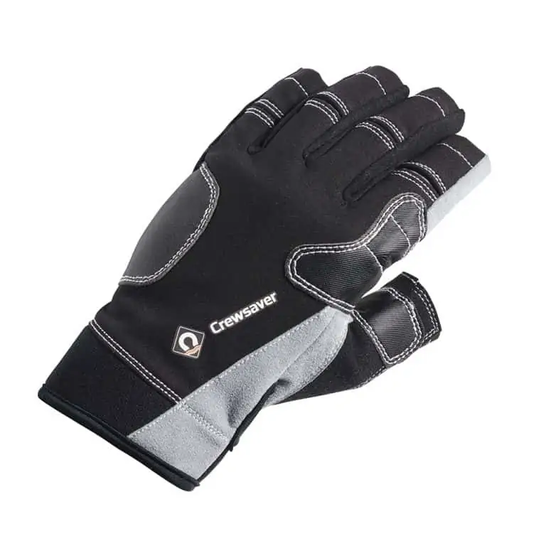 Crewsaver Short Finger Glove - Black