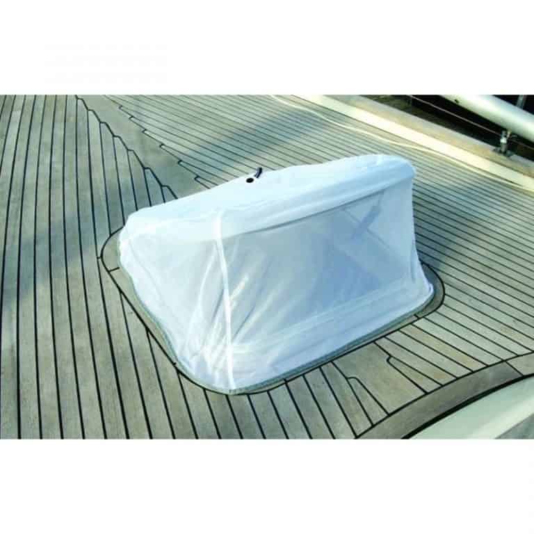Blue Performance Dual Hatch Cover & Mosquito Net - Image