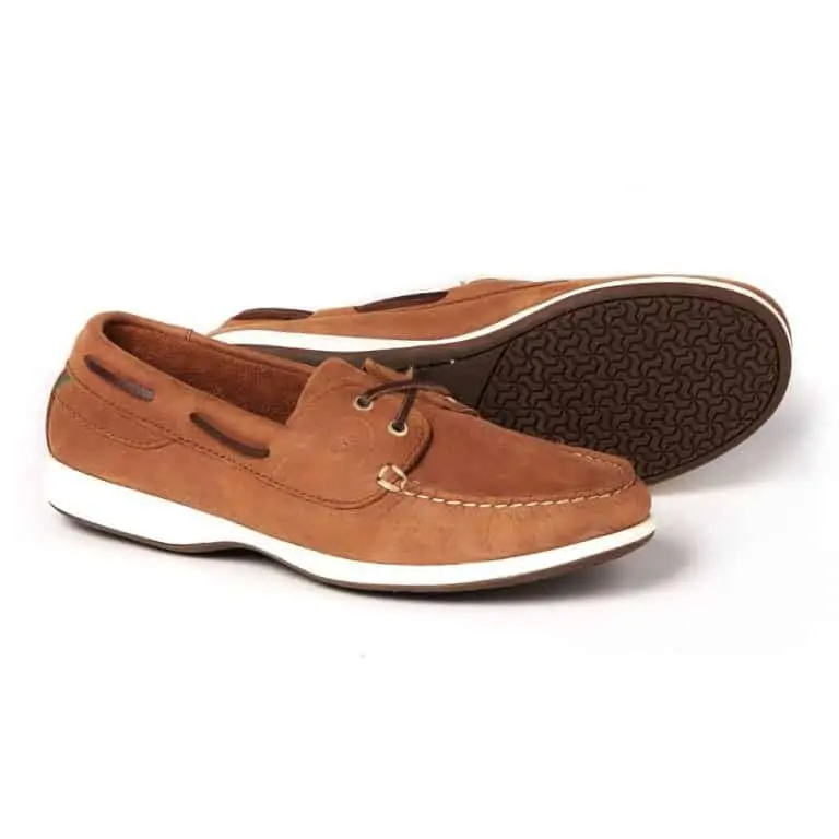 Dubarry Elba X LT Moccasin Deck Shoe for Women - Chestnut