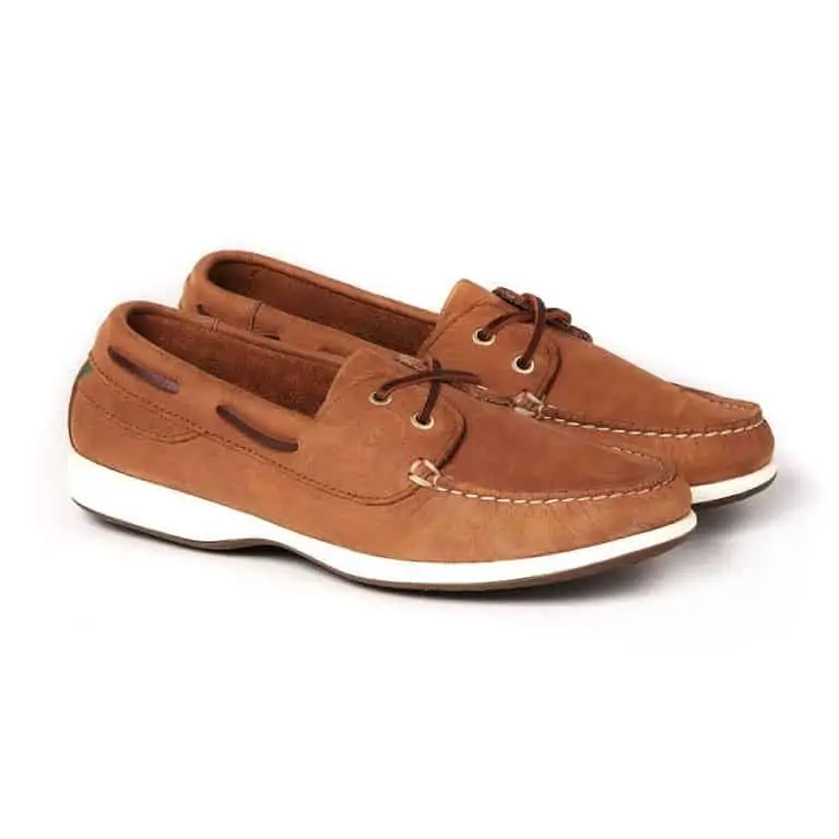 Dubarry Elba X LT Moccasin Deck Shoe for Women - Chestnut