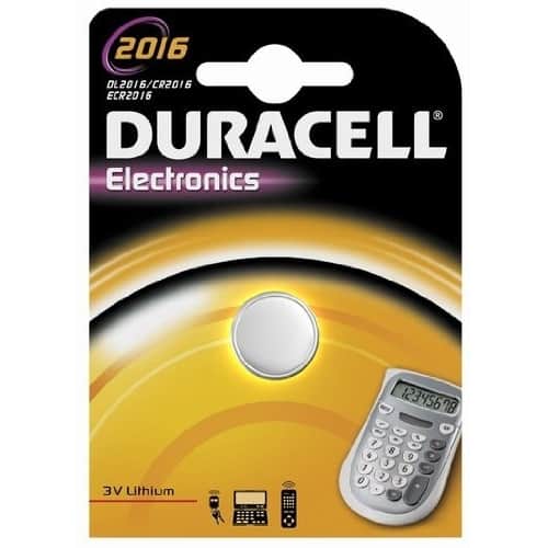 Duracell Lithium Coin Battery 2016 - Image