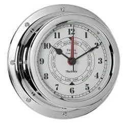 Fitzroy Chrome Tide Clock - Image