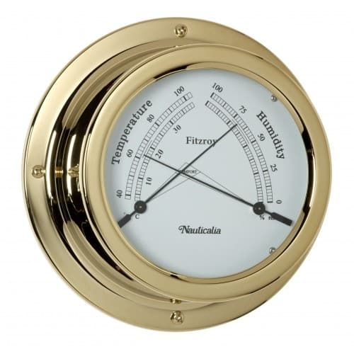 Fitzroy Brass Temperature & Humidity - Image