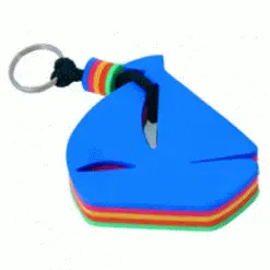 Floating Keyring - Sailboat - New Image