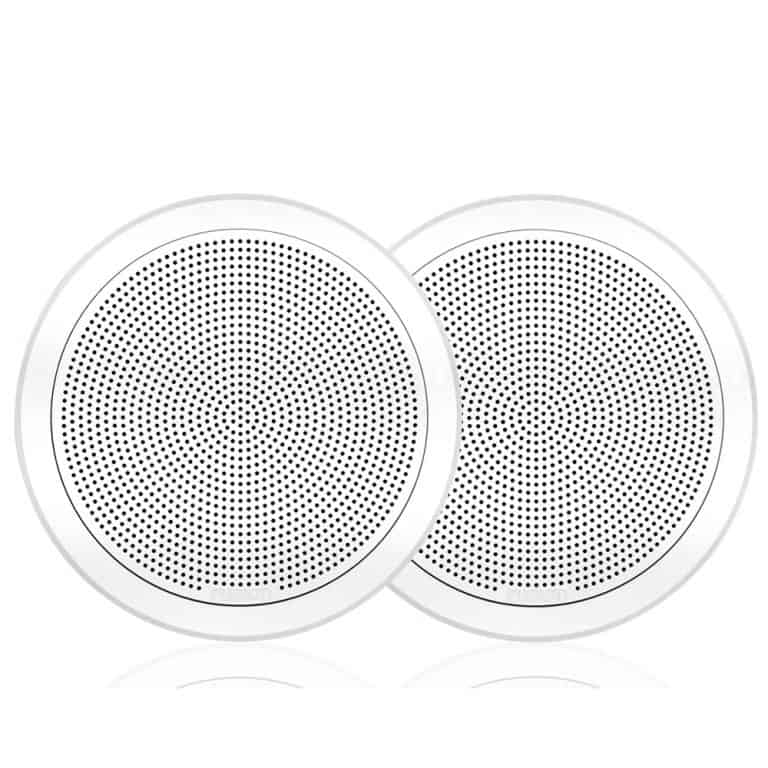 Fusion Round Flush Speaker 7.7" - White