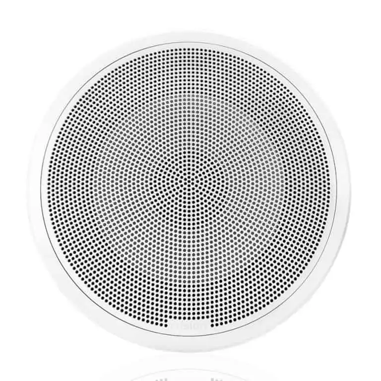 Fusion Round Flush Subwoofer 10" - White