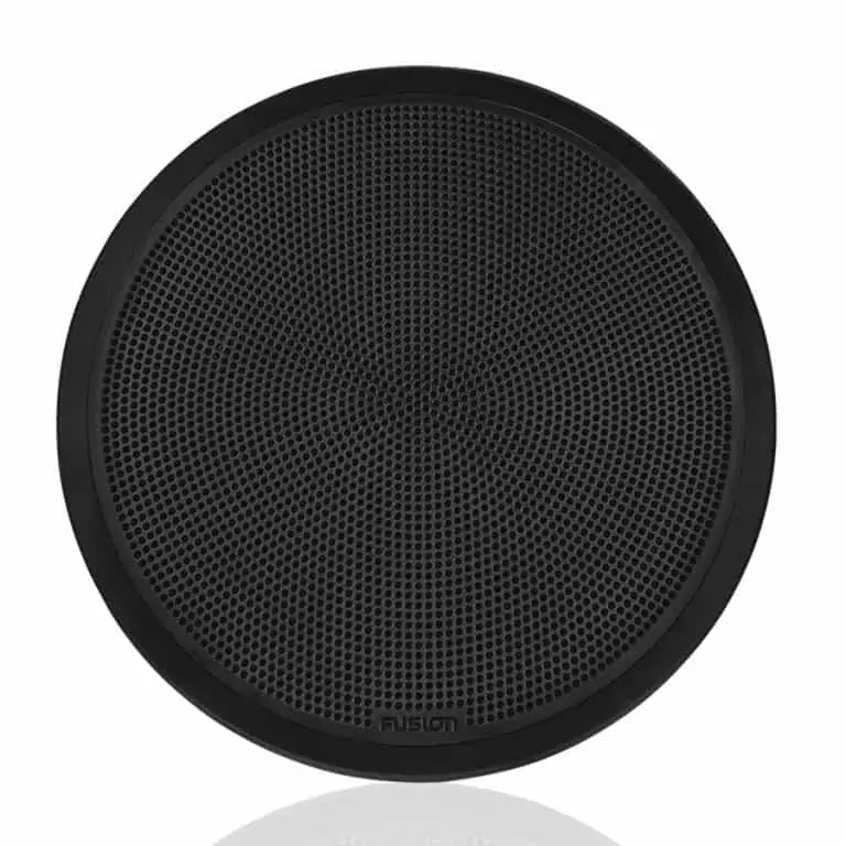 Fusion Round Flush Subwoofer 10" - Black