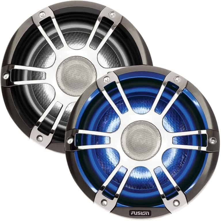 Fusion Signature Series Speakers 7.7" - Sports Chrome