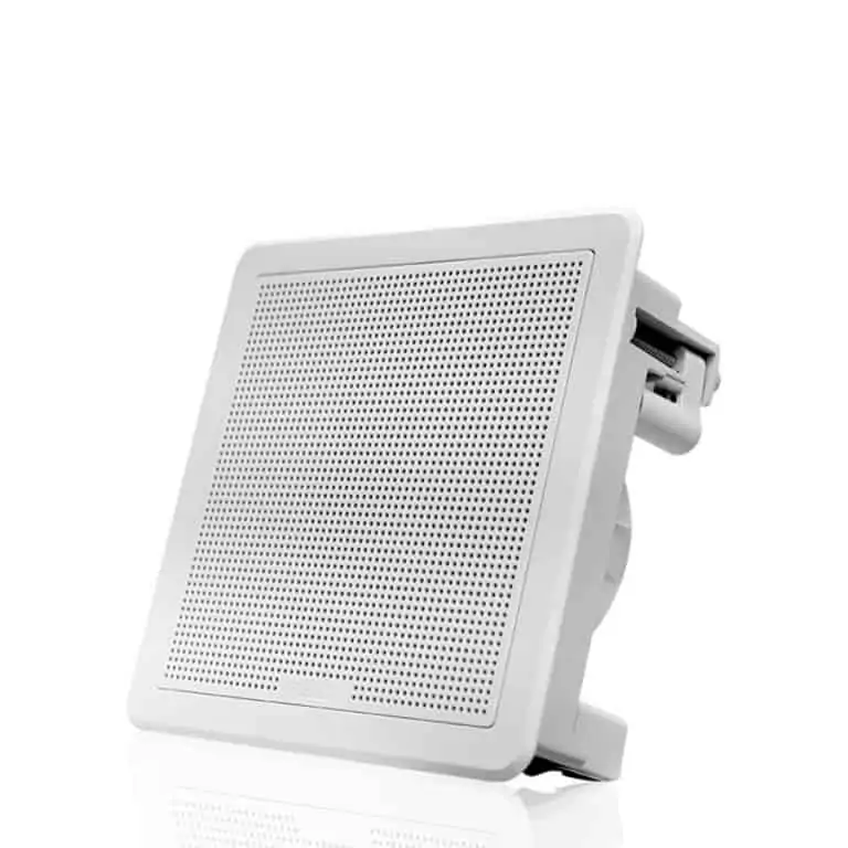 Fusion Square Flush Speaker 6.5" - White