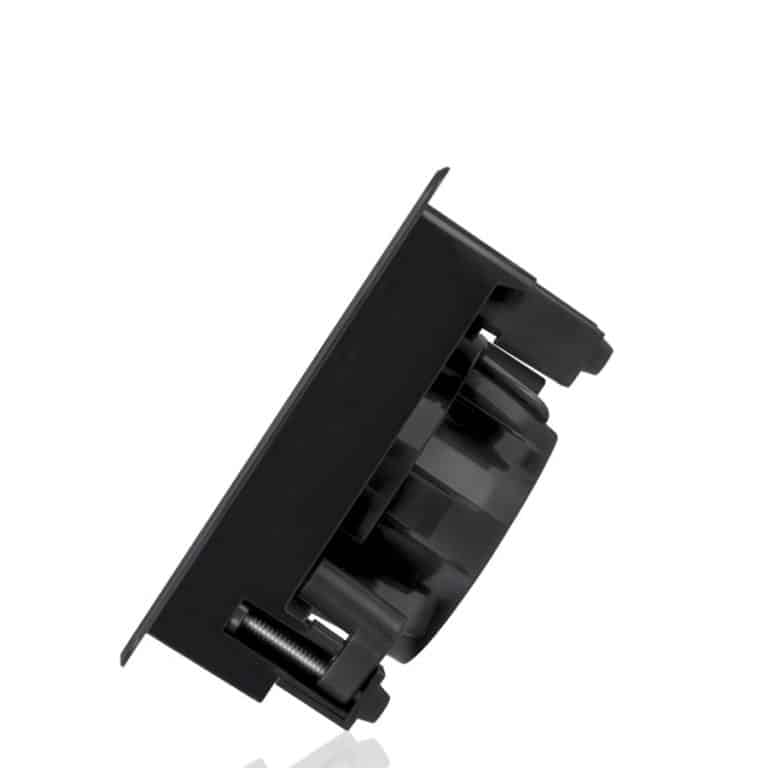 Fusion Square Flush Speaker 6.5" - Black