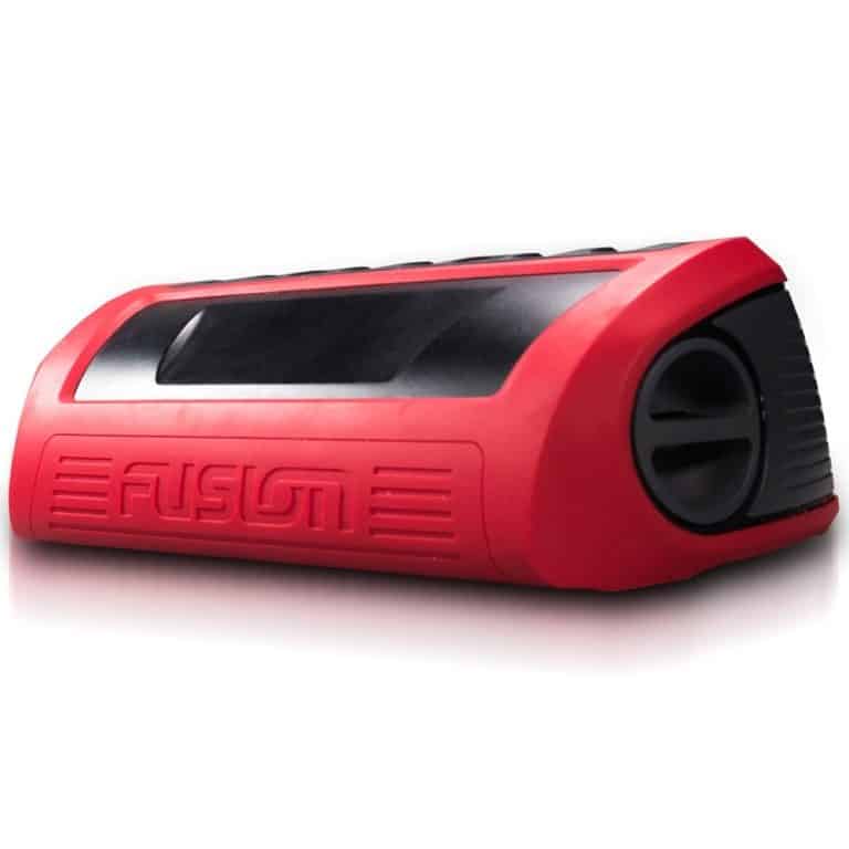 Fusion StereoActive Waterproof Bluetooth Stereo Speaker - Red