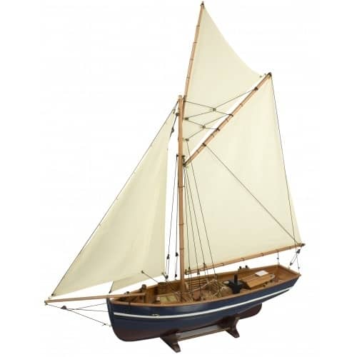 Gaff-Rigged Fishing Boat, 50cm - Image