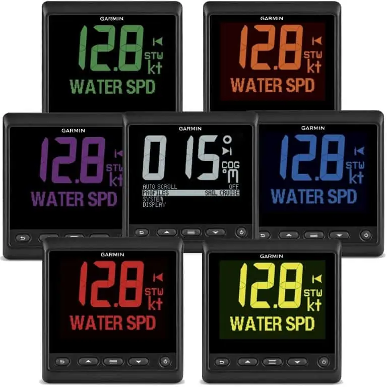 Garmin GNX 21 Instrument Display - Colours