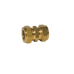 Gas Coupling Straight 3/8" x 3/16" - Image