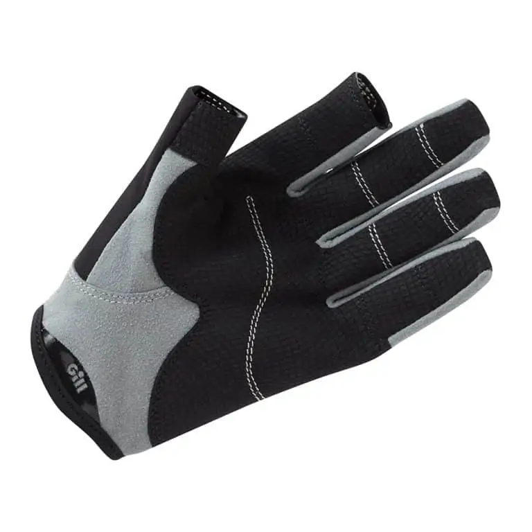 Gill Deckhand Gloves Long Finger 2025 - Black