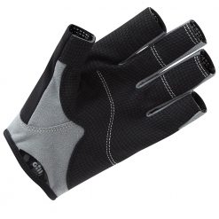 Gill Deckhand Gloves Short Finger 2023 - Black