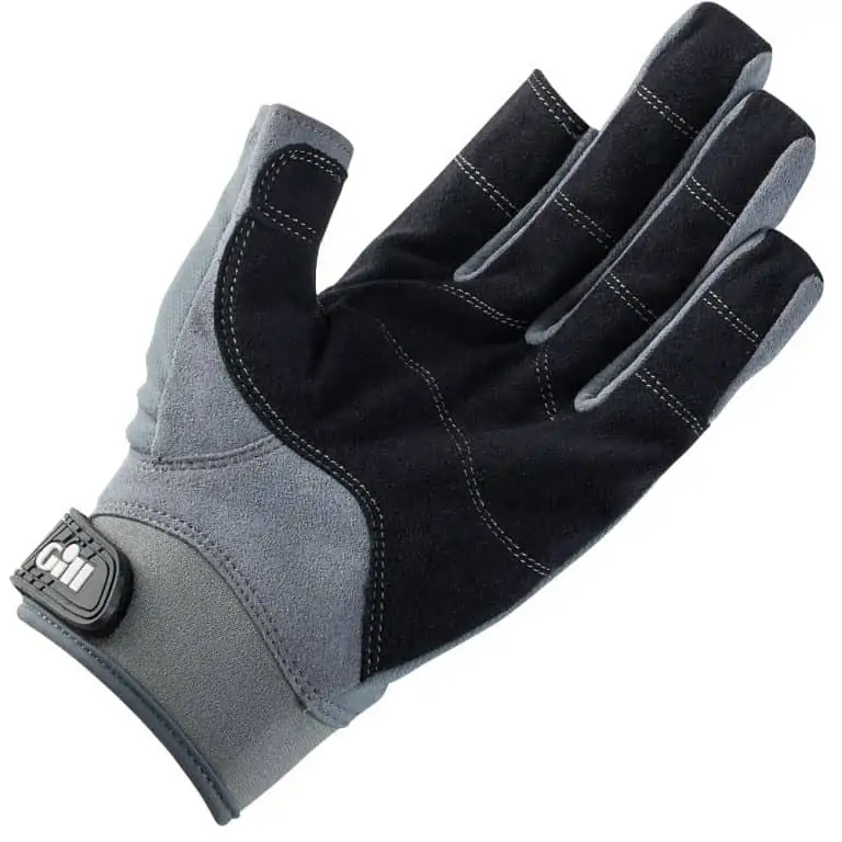 Gill Children's Deckhand Long Finger Gloves - Grey