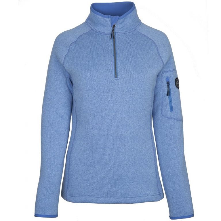 Gill Knit Fleece for Women - Light Blue