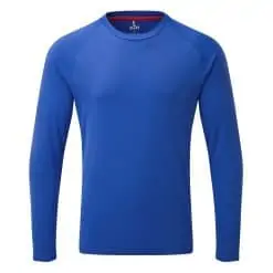 Gill Men's UV Tec Long Sleeve T-Shirt - Blue