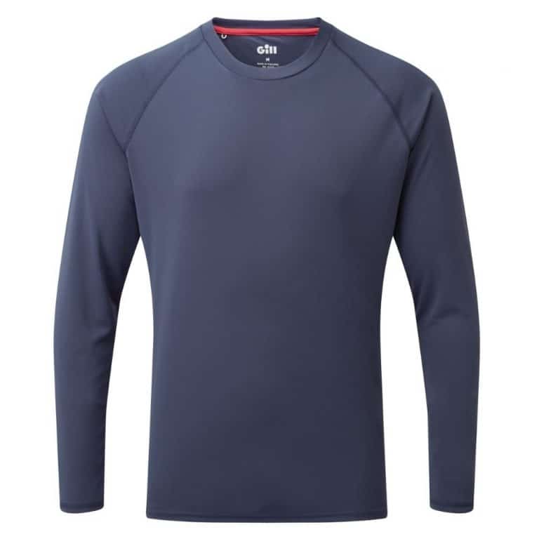Gill Men's UV Tec Long Sleeve T-Shirt - Ocean