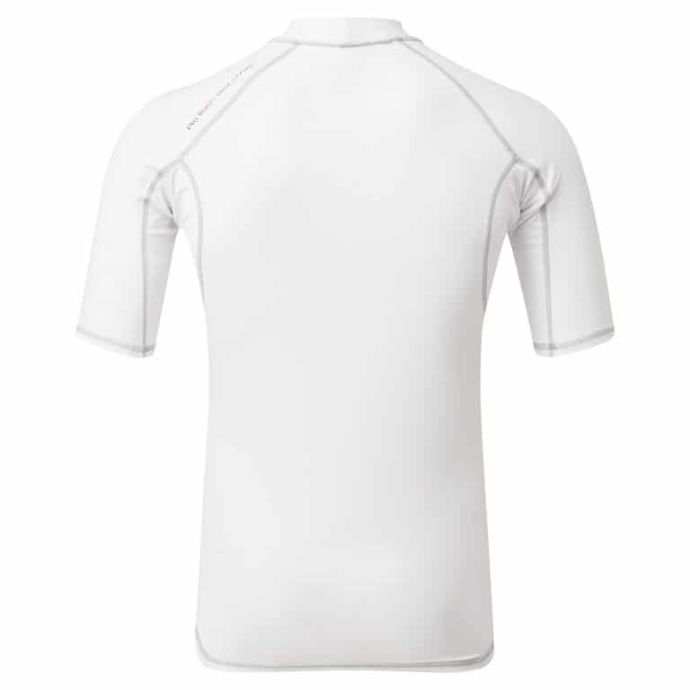 Gill Pro Rash Vest Short Sleeve - White