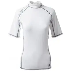 Gill Pro Rash Vest Short Sleeve for Women - White